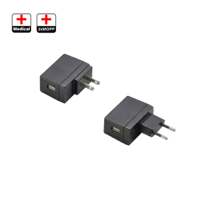 6 W schlankes medizinisches AC/DC-Netzteil zur Wandmontage 